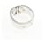 Ring Anello a fascia Hermès in argento 925  - vista 3