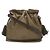LOEWE Flamenco 22 Borsa a Spalla/Pochette Bronzo Marrone scuro - vista 2