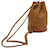 Borsa Loewe Sailor Small Drawstring Bucket Marrone - vista 3