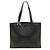 Bolso tote horizontal con hebilla Anagram Loewe Negro Blanco