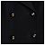 Chanel 1996 Veste Blazer FR38 Double Breasted Botones CC UK10 US6 8 Negro - vista 3