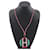 Hermès Hermes Necklace Buffalo Horn and Horn Rose  - vue 2