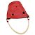 Hermès Hermes Mangeoire Taurillon Clemence Leather PM Rosso - vista 7