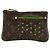 Louis Vuitton Pochette Plate Perforated Monogram Canvas PM Marrone