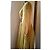 Autre Marque Langes Plissee-Kleid in Gold mit geflochtenem Gürtel Golden - Ansicht 20