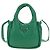 Mini Tote Prada de piel suave acolchada Verde