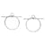 Hermès Orecchini a cerchio Hermes Loop MM  - vista 1