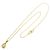Collana Christian Dior in oro giallo 18K e diamanti - vista 2