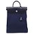 Hermès Hermes Herbag Zip-A-Do Rucksack Blau