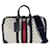 Borsa Boston Ophidia Gucci Beige Blu navy