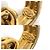 Orecchini a clip Chanel Vintage D'oro - vista 4