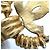 Orecchini a clip Chanel Vintage D'oro - vista 5