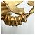 Orecchini a clip Chanel Vintage D'oro - vista 6