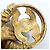 Orecchini a clip Chanel Vintage D'oro - vista 9