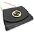 Blondie Gucci Black Leather Chain/Shoulder Wallet Schwarz - Ansicht 3