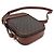 Borsa a tracolla in pelle marrone Saint Laurent - vista 3