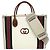 Borsa Tote Interlocking G da donna Gucci Crudo