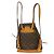 Louis Vuitton Vintage Montsouris Monogram Canvas MM Marrone - vista 2