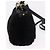 Fendi Peekaboo Pelliccia Micro Nero - vista 4