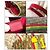 Christian Dior Borsa Tote Rasta Monogram Marrone Rosso Verde Giallo - vista 6