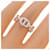 Hermès Hermes Chaine d'Ancre Enchainée Silver Ring Silvery  - vue 4