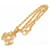 Collana Chanel Triple Coco Mark Chain D'oro - vista 2