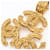 Collana Chanel Triple Coco Mark Chain D'oro - vista 6
