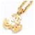 Collana Chanel Triple Coco Mark Chain D'oro - vista 7