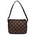 Beauty case Louis Vuitton Damier Ebene Marrone