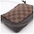 Beauty case Louis Vuitton Damier Ebene Marrone - vista 4