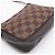 Beauty case Louis Vuitton Damier Ebene Marrone - vista 5