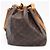 Noe Borsa Louis Vuitton Monogram Petit Noé Marrone - vista 2