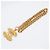 Collana con pendente Chanel Matelassé Gold D'oro - vista 2