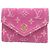 Cartera Victorine Monogram Denim Louis Vuitton Rosa Fucsia