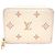 Louis Vuitton Monogram Empreinte Zippy Münzbeutel Beige