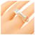 Ring Bague Galop Hermès en argent Argenté  - vue 5
