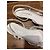 Chanel Ballerine Slingback in Vernice Bianca Ricamata Bianco Multicolore - vista 4