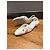Chanel Ballerine Slingback in Vernice Bianca Ricamata Bianco Multicolore - vista 7