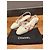 Chanel Ballerine Slingback in Vernice Bianca Ricamata Bianco Multicolore - vista 9