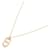 Hermès Hermes Farandole Necklace in Pink Gold Golden  - view 2