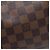 Beauty Case Louis Vuitton Damier Trouse Marrone - vista 3