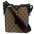 Borsa a tracolla mini bucket Gucci GG Canvas Marrone Multicolore