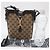 Borsa a tracolla mini bucket Gucci GG Canvas Marrone Multicolore - vista 3