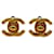 Orecchini CHANEL Coco Mark Turnlock GP - Oro da donna D'oro