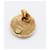 Orecchini Chanel Coco Mark in mesh con bottone D'oro - vista 9