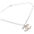 Chanel Coco Mark Strass-Halskette Silber  - Ansicht 1