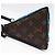 Sac bandoulière Louis Vuitton Monogram Tuffetage Triangle Marron Bleu Beige - vue 4