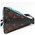 Sac bandoulière Louis Vuitton Monogram Tuffetage Triangle Marron Bleu Beige - vue 5