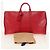 LOUIS VUITTON Epi Keepall 55 Borsa Boston Rossa M42957 LV Auth 189584V Rosso - vista 12