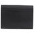 Clutch SAINT LAURENT in pelle nera con dettagli dorati Auth 190126A Nero D'oro - vista 2